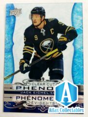 2020-21 Tim Hortons Jack Eichel #CC-15 Clear Cut Phenoms Sabres